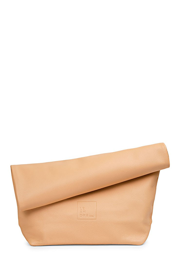 Paper Bag nude piel Leandra - Leandra